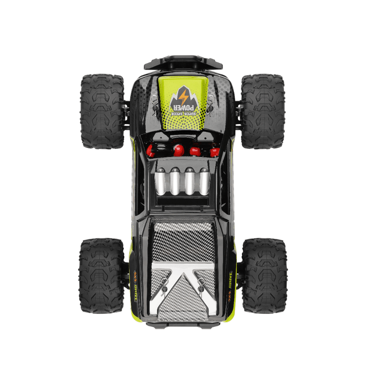 Hard Hero RC Monster Truck: 31 MPH 4WD, 1:14 Scale - Monsta-RC