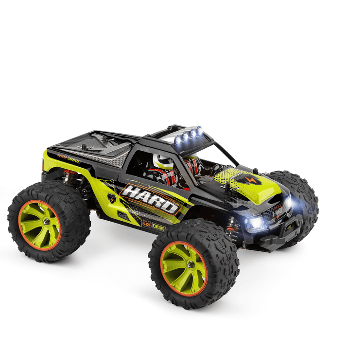 Hard Hero RC Monster Truck: 31 MPH 4WD, 1:14 Scale - Monsta-RC