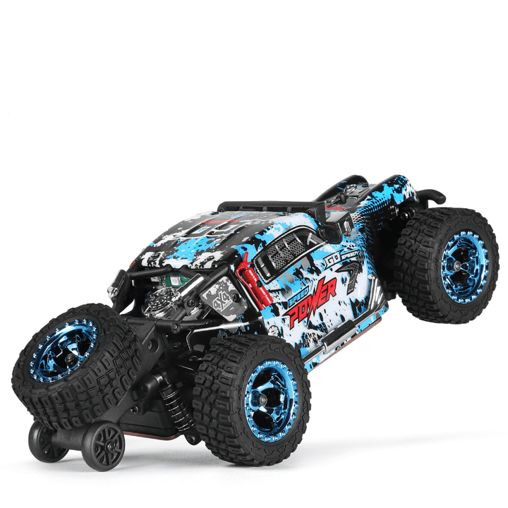 Power Pint RC Mini Monster Car: Compact 4WD, 1:28 Scale - Monsta-RC