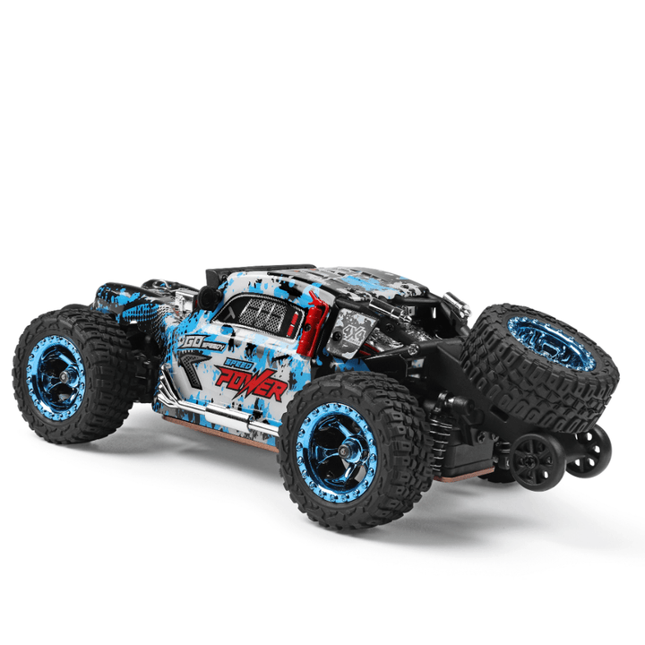 Power Pint RC Mini Monster Car: Compact 4WD, 1:28 Scale - Monsta-RC