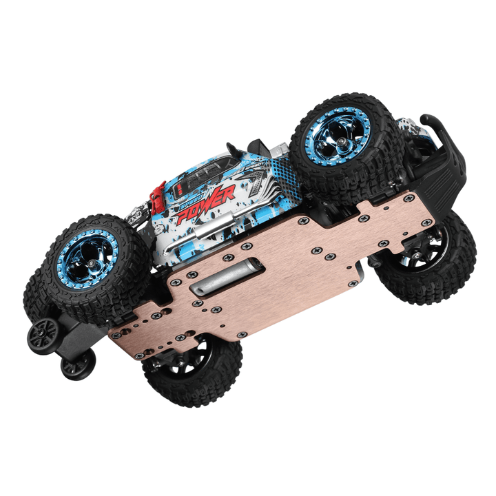 Power Pint RC Mini Monster Car: Compact 4WD, 1:28 Scale - Monsta-RC