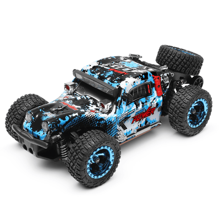 Power Pint RC Mini Monster Car: Compact 4WD, 1:28 Scale - Monsta-RC