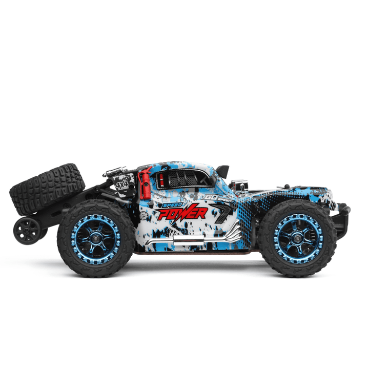 Power Pint RC Mini Monster Car: Compact 4WD, 1:28 Scale - Monsta-RC