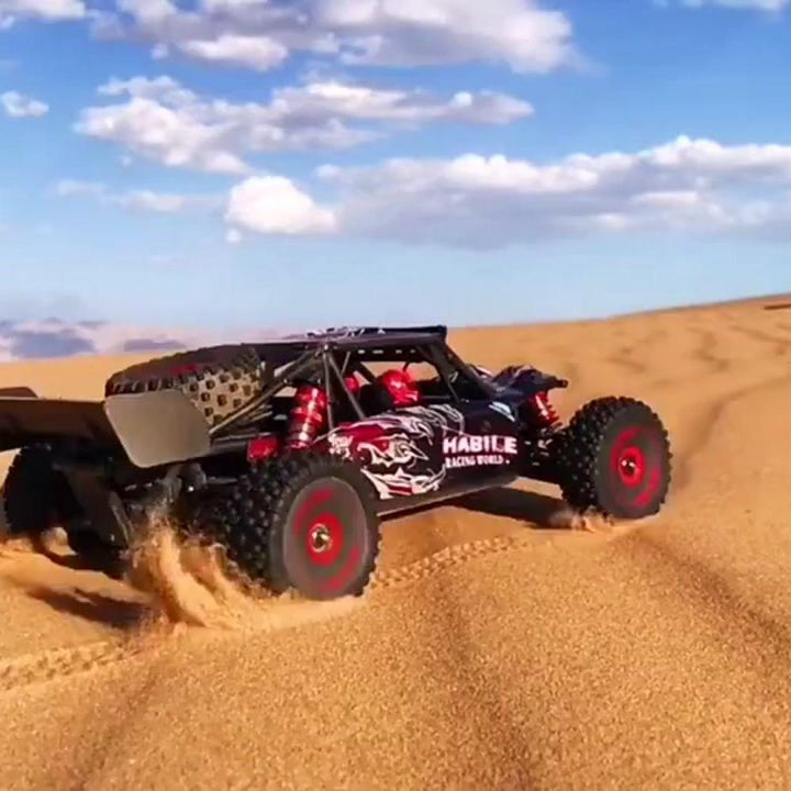 Speed Racer RC Monster Truck: 47 MPH 4WD, 1:12 Scale - Monsta-RC