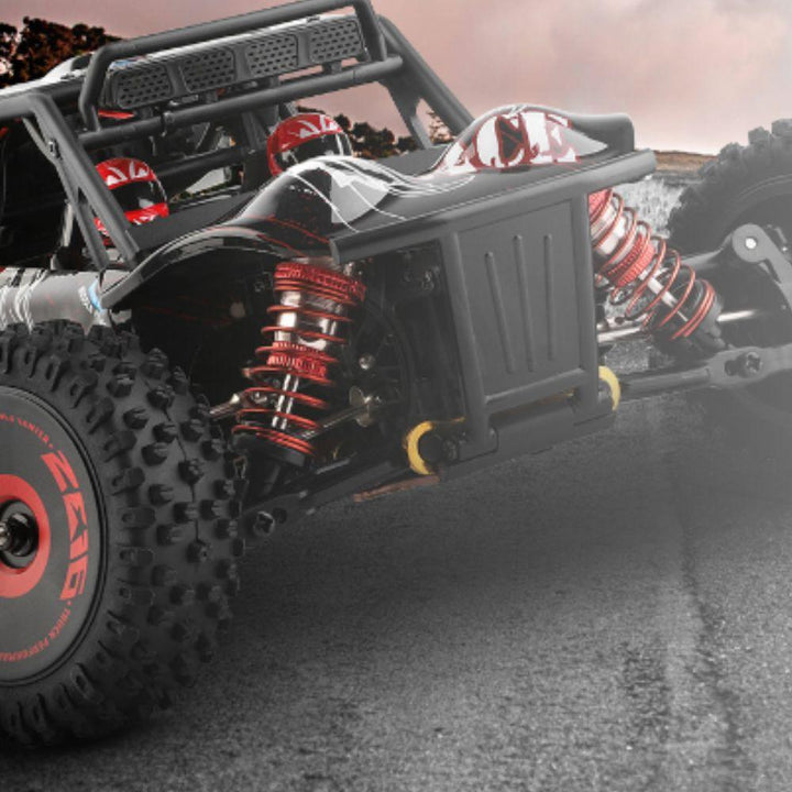 Speed Racer RC Monster Truck: 47 MPH 4WD, 1:12 Scale - Monsta-RC