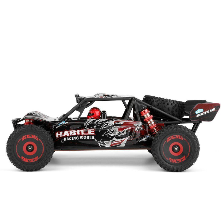 Speed Racer RC Monster Truck: 47 MPH 4WD, 1:12 Scale - Monsta-RC