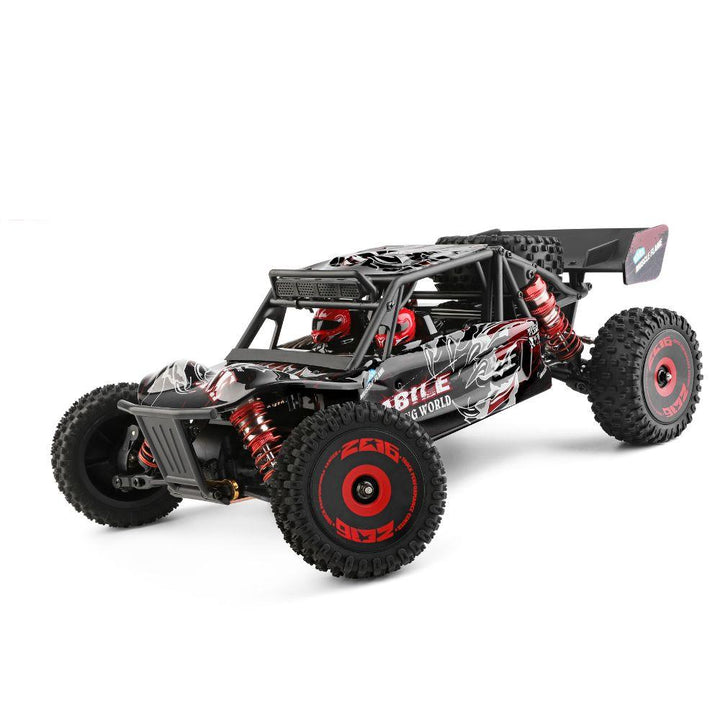 Speed Racer RC Monster Truck: 47 MPH 4WD, 1:12 Scale - Monsta-RC