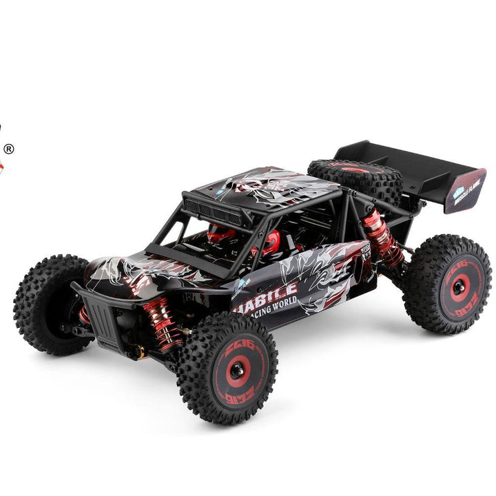 Speed Racer RC Monster Truck: 47 MPH 4WD, 1:12 Scale - Monsta-RC